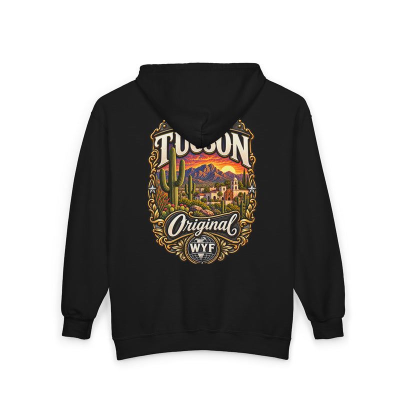 WYF Tucson Full-Zip Hoodie | Tucson Souvenir & Where You From Streetwear