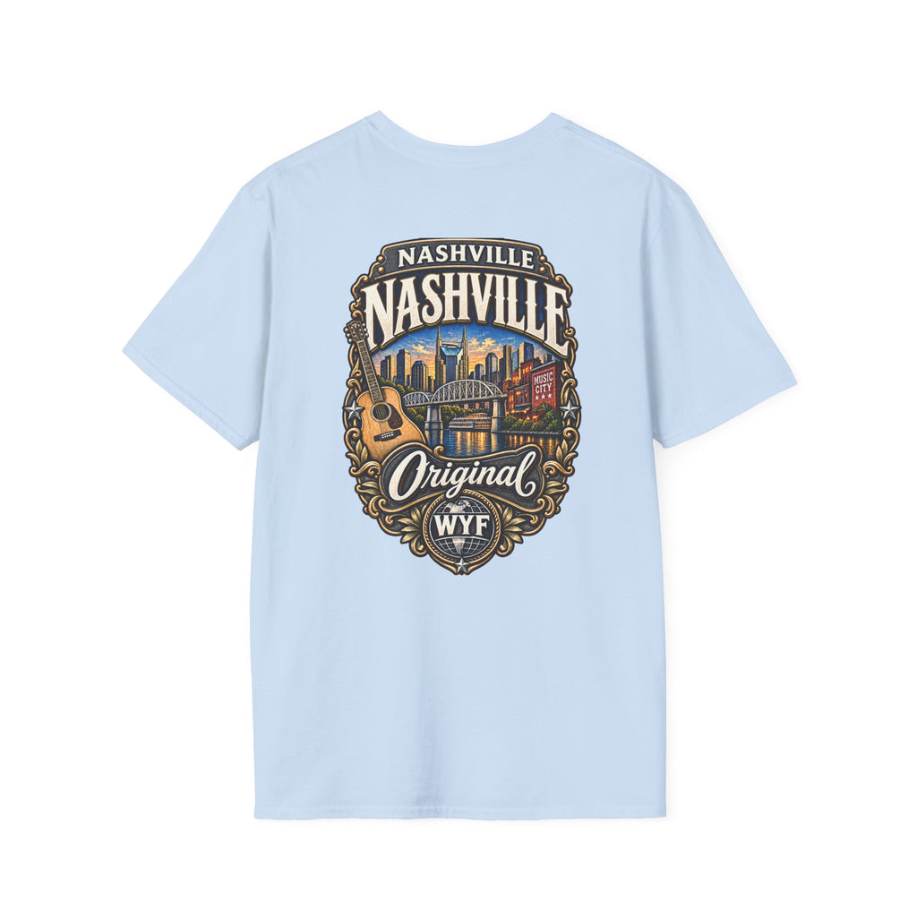 WYF Nashville T-Shirt | Nashville Souvenir & Where You From Streetwear