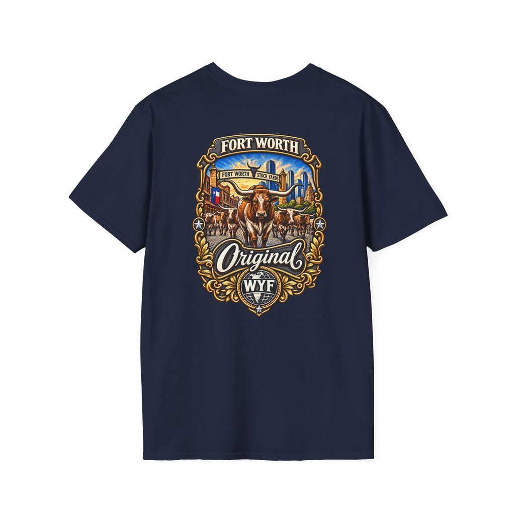 WYF Fort Worth T-Shirt | Fort Worth Souvenir & Where You From Streetwear