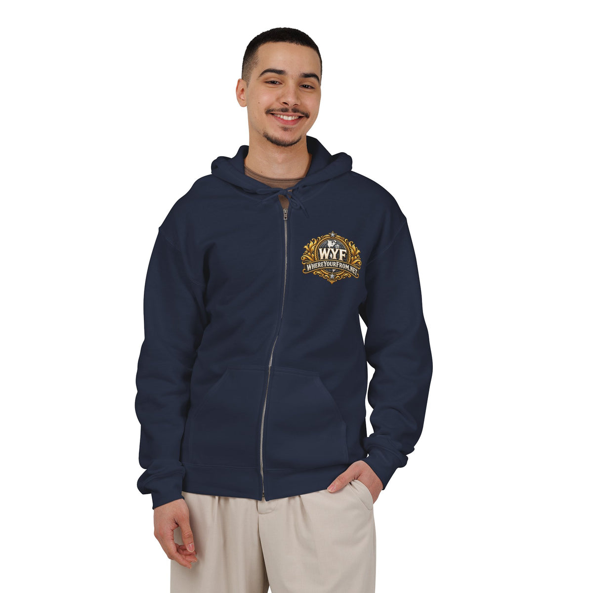 WYF Phoenix Full-Zip Hoodie | Phoenix Souvenir & Where You From Streetwear