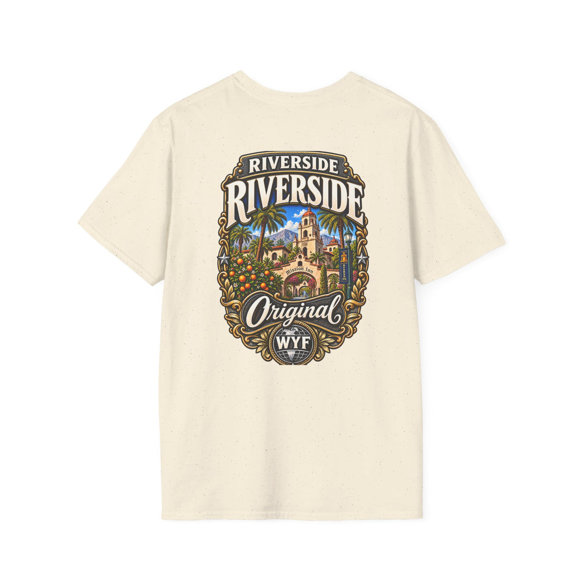 WYF Riverside T-Shirt | Riverside Souvenir & Where You From Streetwear