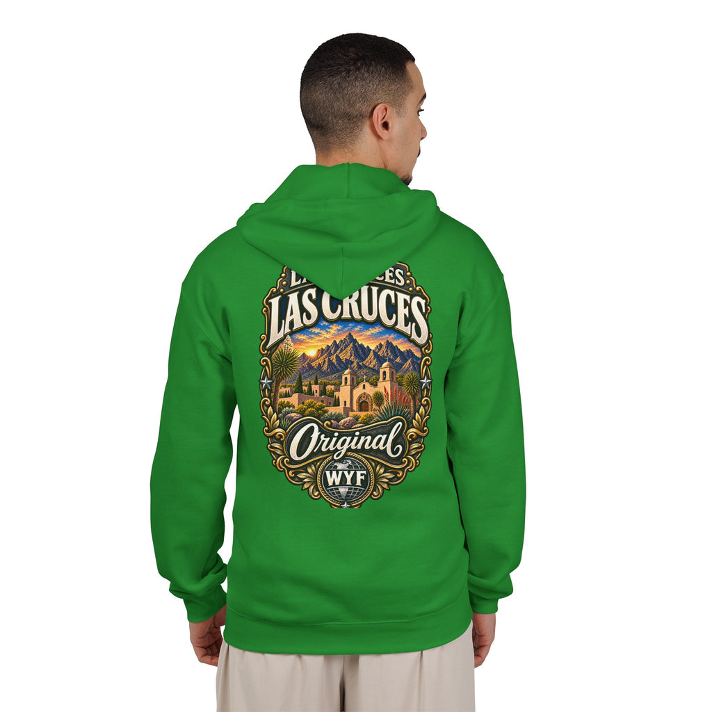 WYF Las Cruces Full-Zip Hoodie | Las Cruces Souvenir & Where You From Streetwear