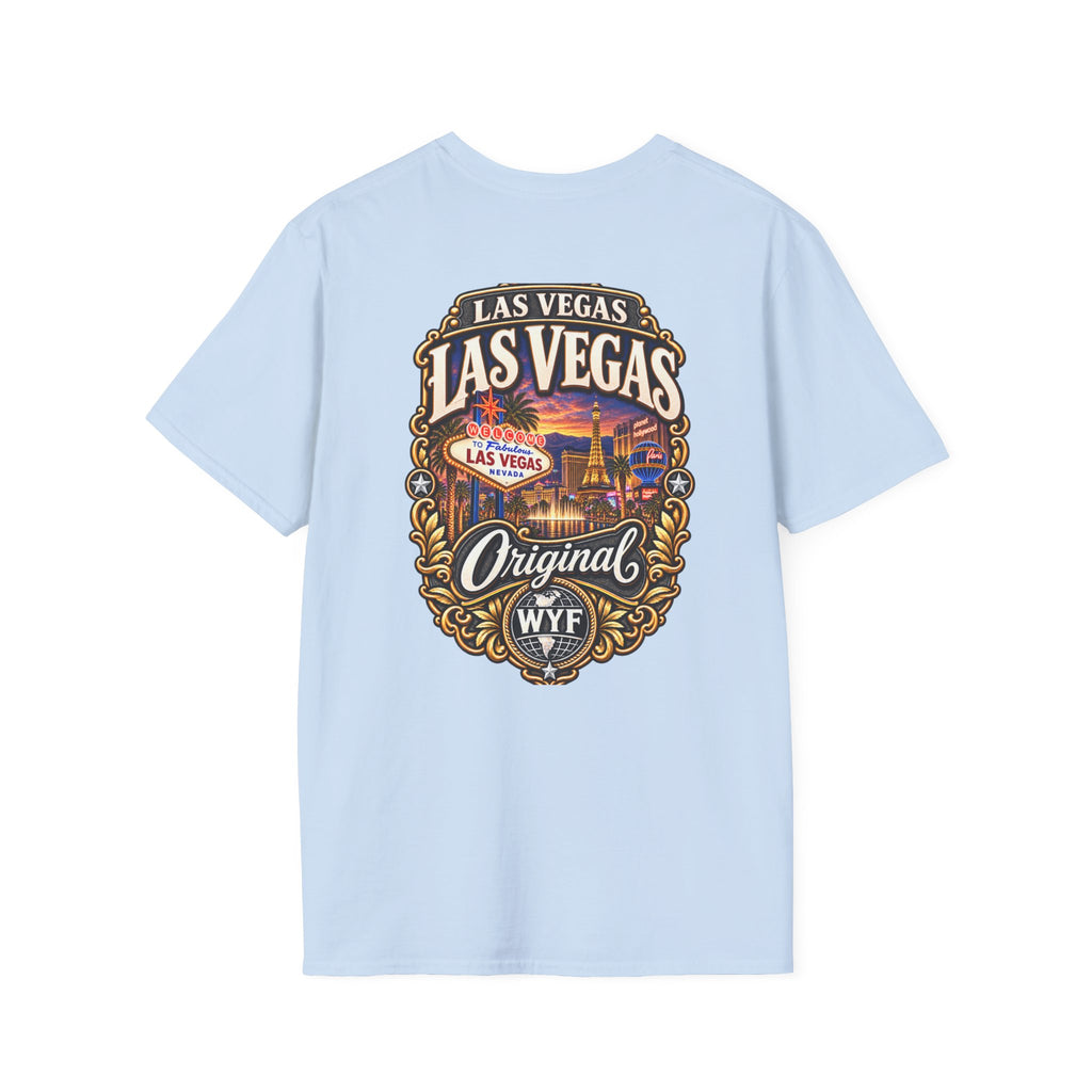 WYF Las Vegas T-Shirt | Las Vegas Souvenir & Where You From Streetwear