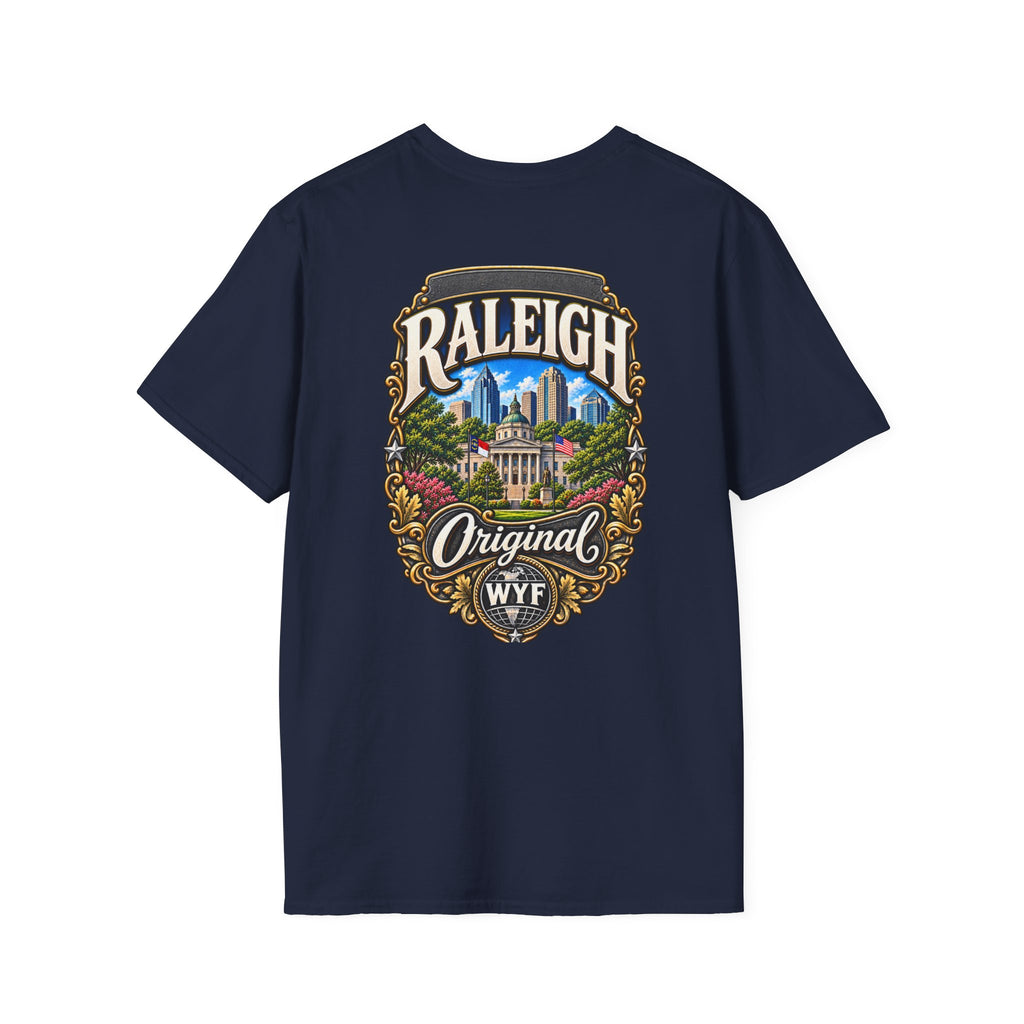 WYF Raleigh T-Shirt | Raleigh Souvenir & Where You From Streetwear