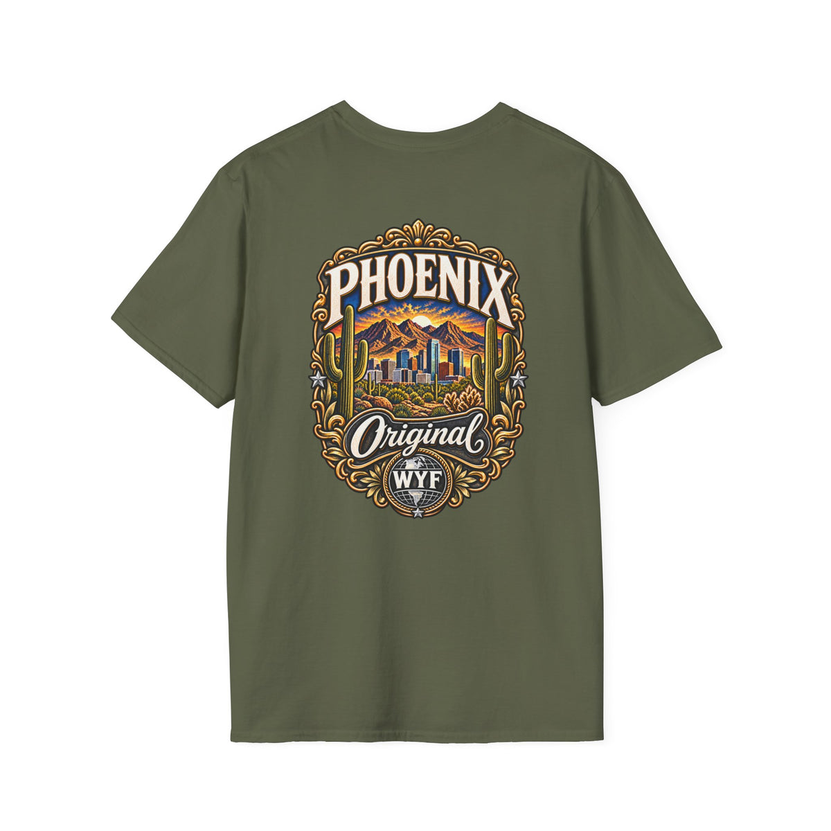 WYF Phoenix T-Shirt | Phoenix Souvenir & Where You From Streetwear