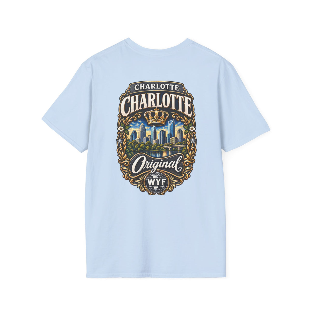 WYF Charlotte T-Shirt | Charlotte Souvenir & Where You From Streetwear