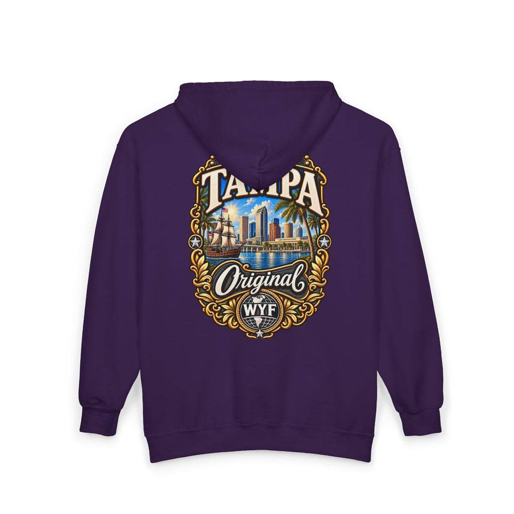 WYF Tampa Full-Zip Hoodie | Tampa Souvenir & Where You From Streetwear