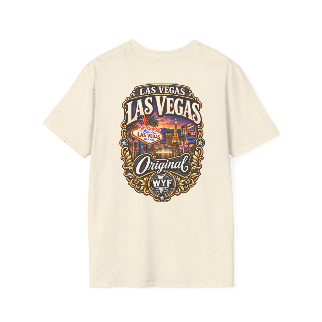 WYF Las Vegas T-Shirt | Las Vegas Souvenir & Where You From Streetwear