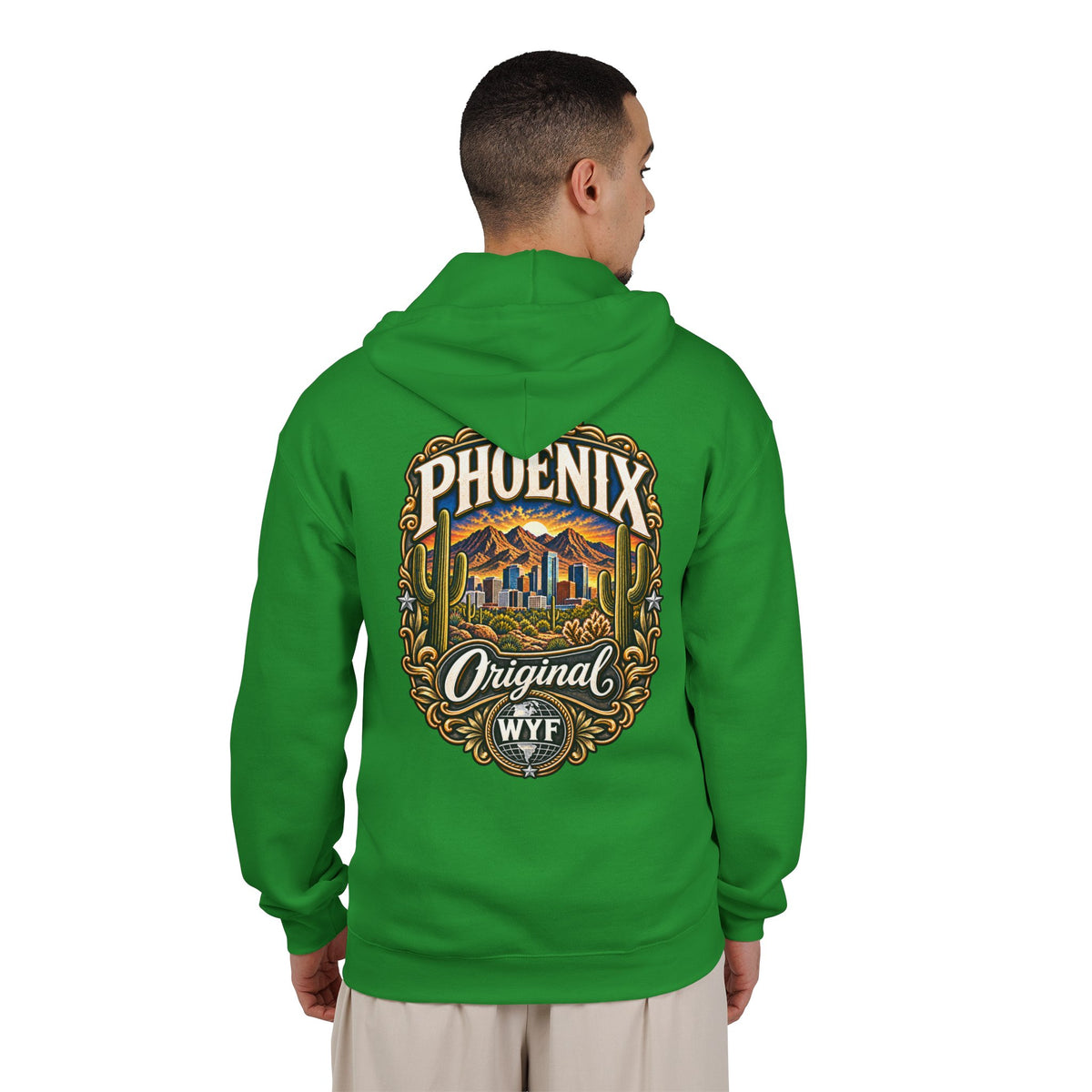 WYF Phoenix Full-Zip Hoodie | Phoenix Souvenir & Where You From Streetwear