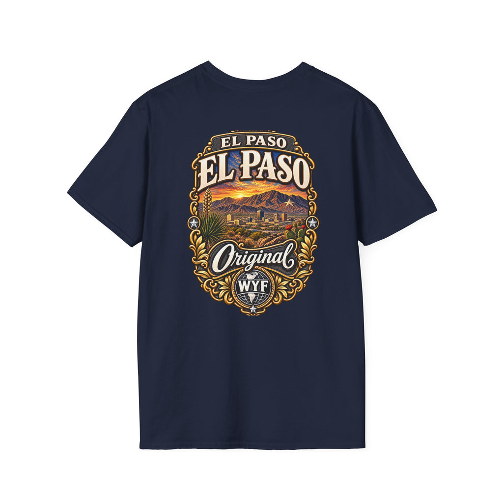 WYF El Paso T-Shirt | El Paso Souvenir & Where You From Streetwear