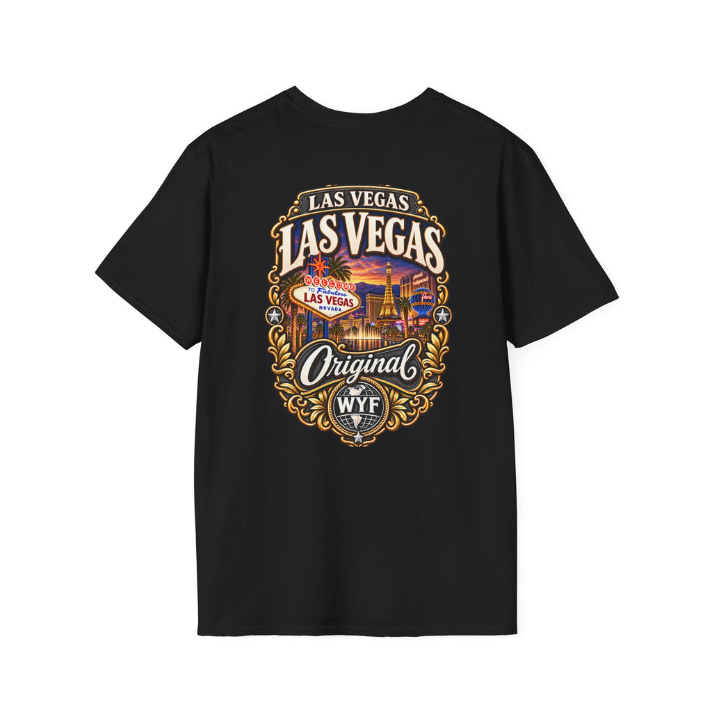 WYF Las Vegas T-Shirt | Las Vegas Souvenir & Where You From Streetwear