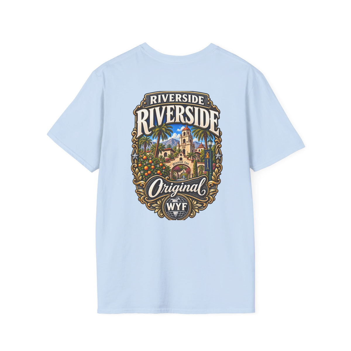 WYF Riverside T-Shirt | Riverside Souvenir & Where You From Streetwear