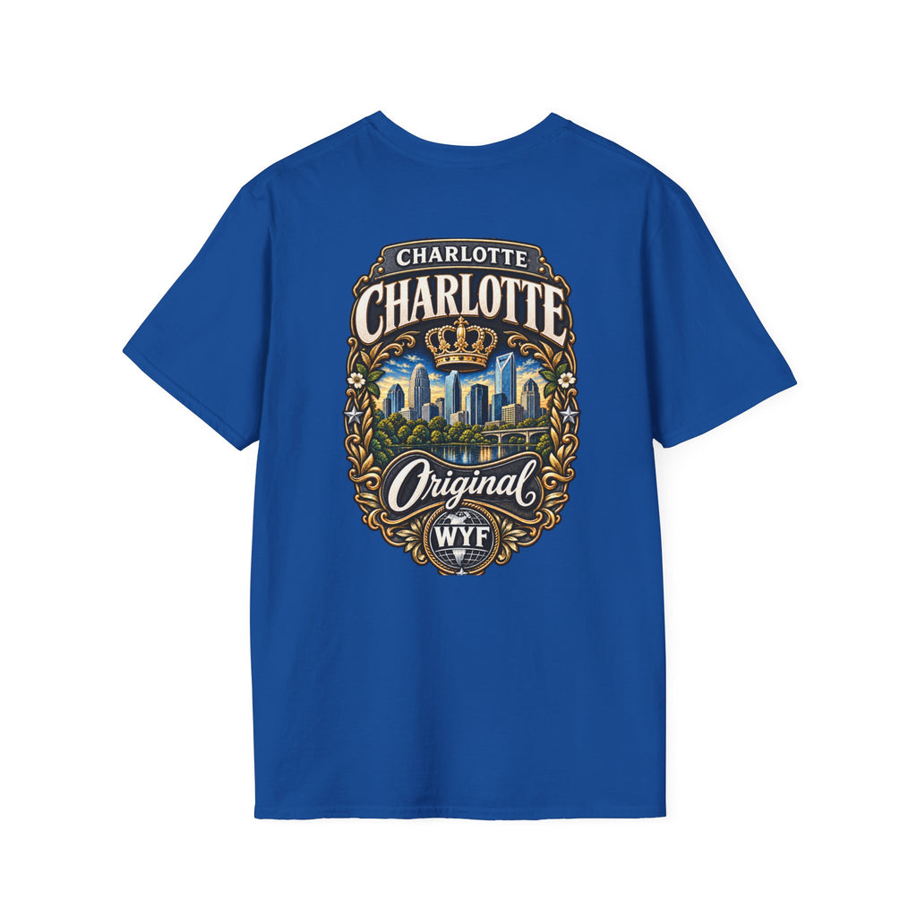 WYF Charlotte T-Shirt | Charlotte Souvenir & Where You From Streetwear
