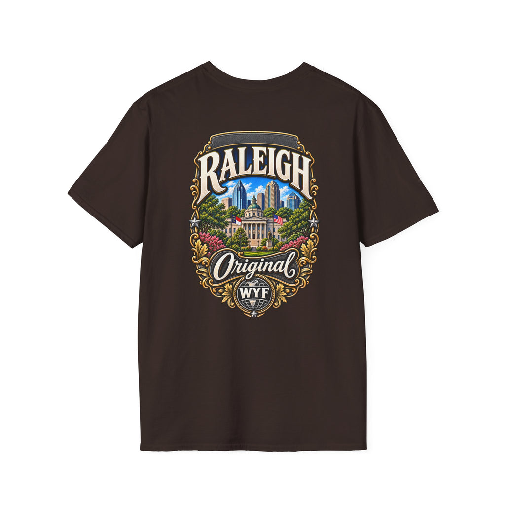 WYF Raleigh T-Shirt | Raleigh Souvenir & Where You From Streetwear