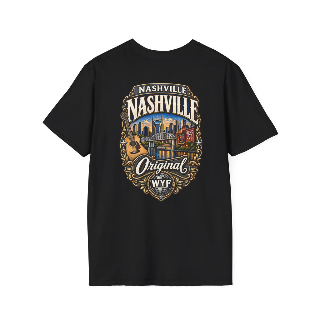 WYF Nashville T-Shirt | Nashville Souvenir & Where You From Streetwear