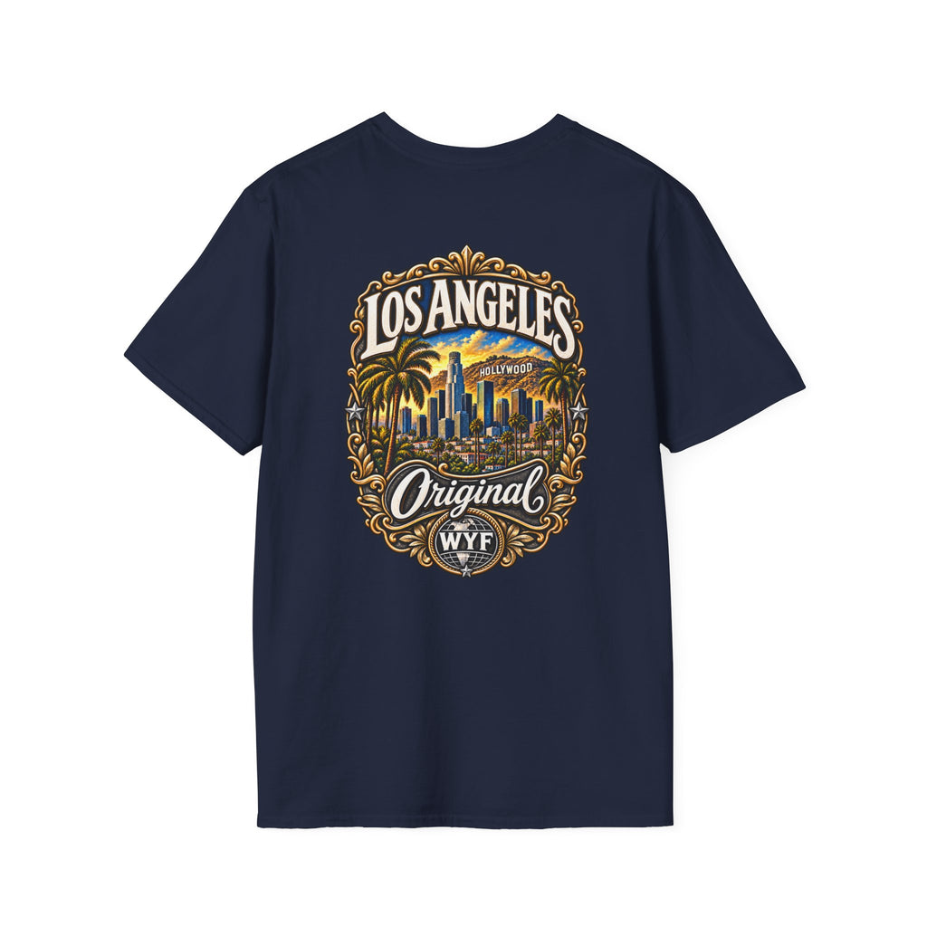 WYF Los Angeles T-Shirt | Los Angeles Souvenir & Where You From Streetwear