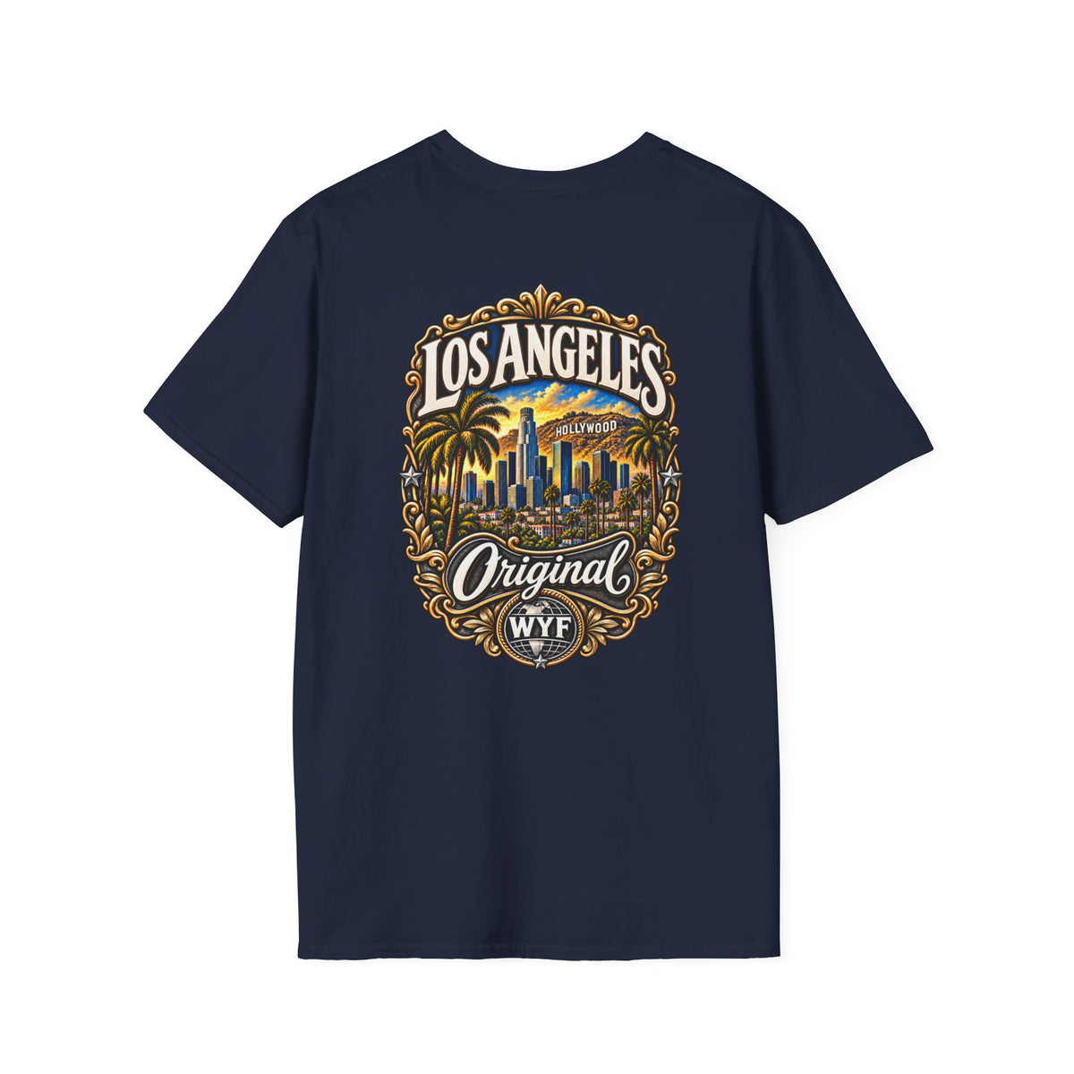 WYF Los Angeles T-Shirt | Los Angeles Souvenir & Where You From Streetwear