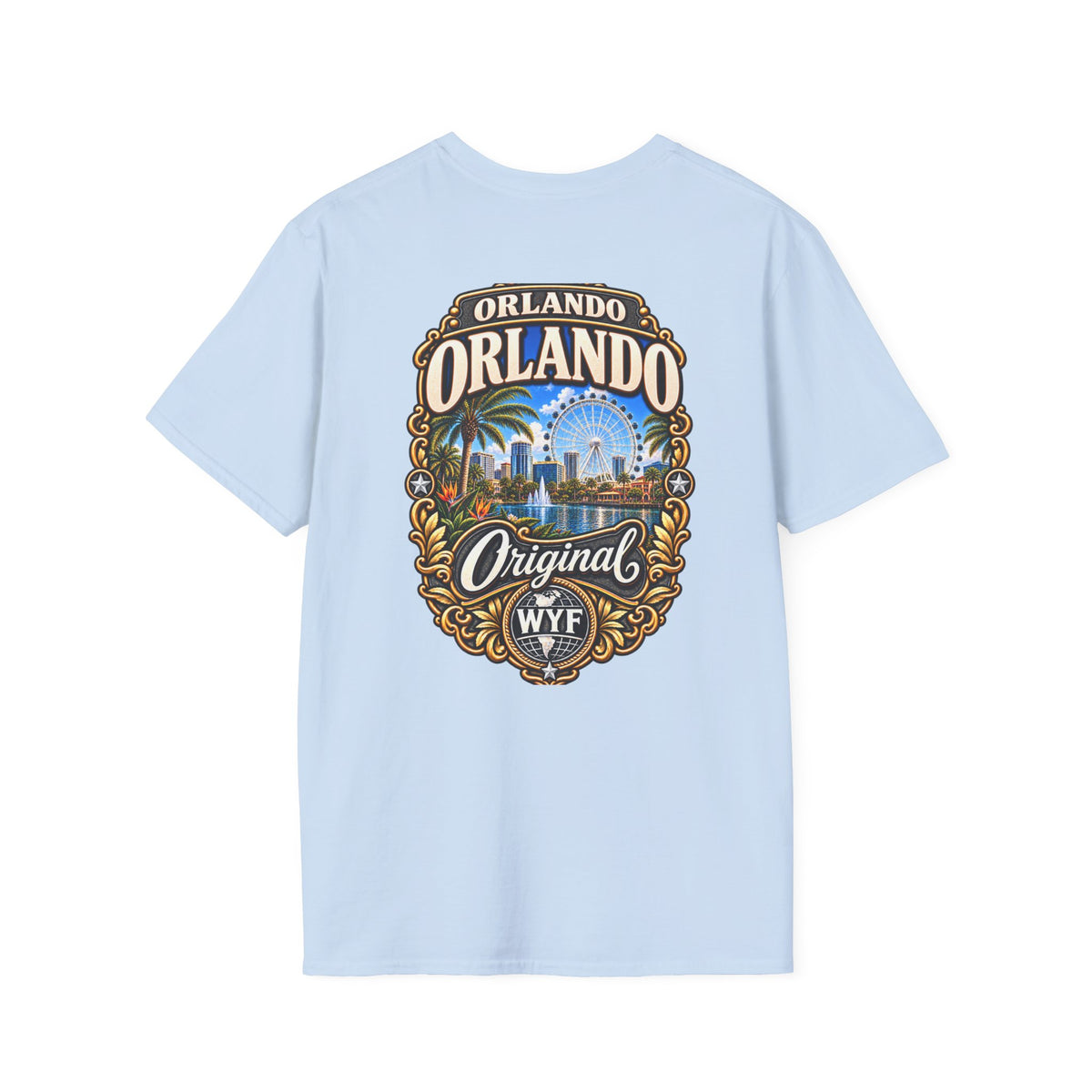 WYF Orlando T-Shirt | Orlando Souvenir & Where You From Streetwear