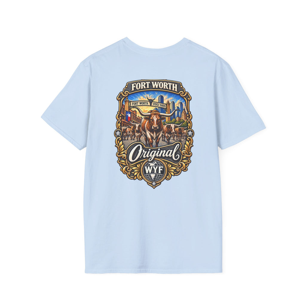 WYF Fort Worth T-Shirt | Fort Worth Souvenir & Where You From Streetwear