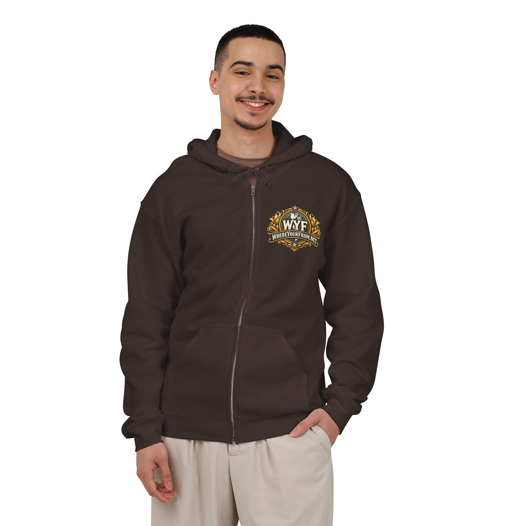 WYF Phoenix Full-Zip Hoodie | Phoenix Souvenir & Where You From Streetwear