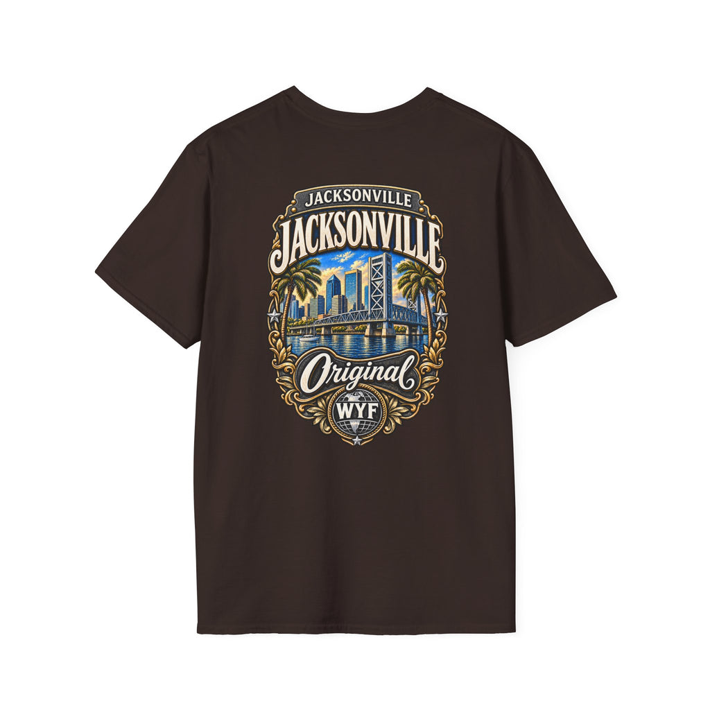 WYF Jacksonville T-Shirt | Jacksonville Souvenir & Where You From Streetwear