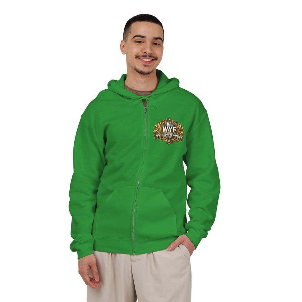 WYF Phoenix Full-Zip Hoodie | Phoenix Souvenir & Where You From Streetwear