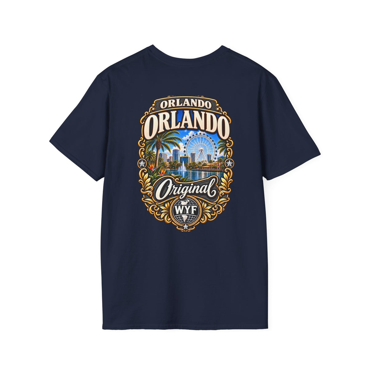 WYF Orlando T-Shirt | Orlando Souvenir & Where You From Streetwear