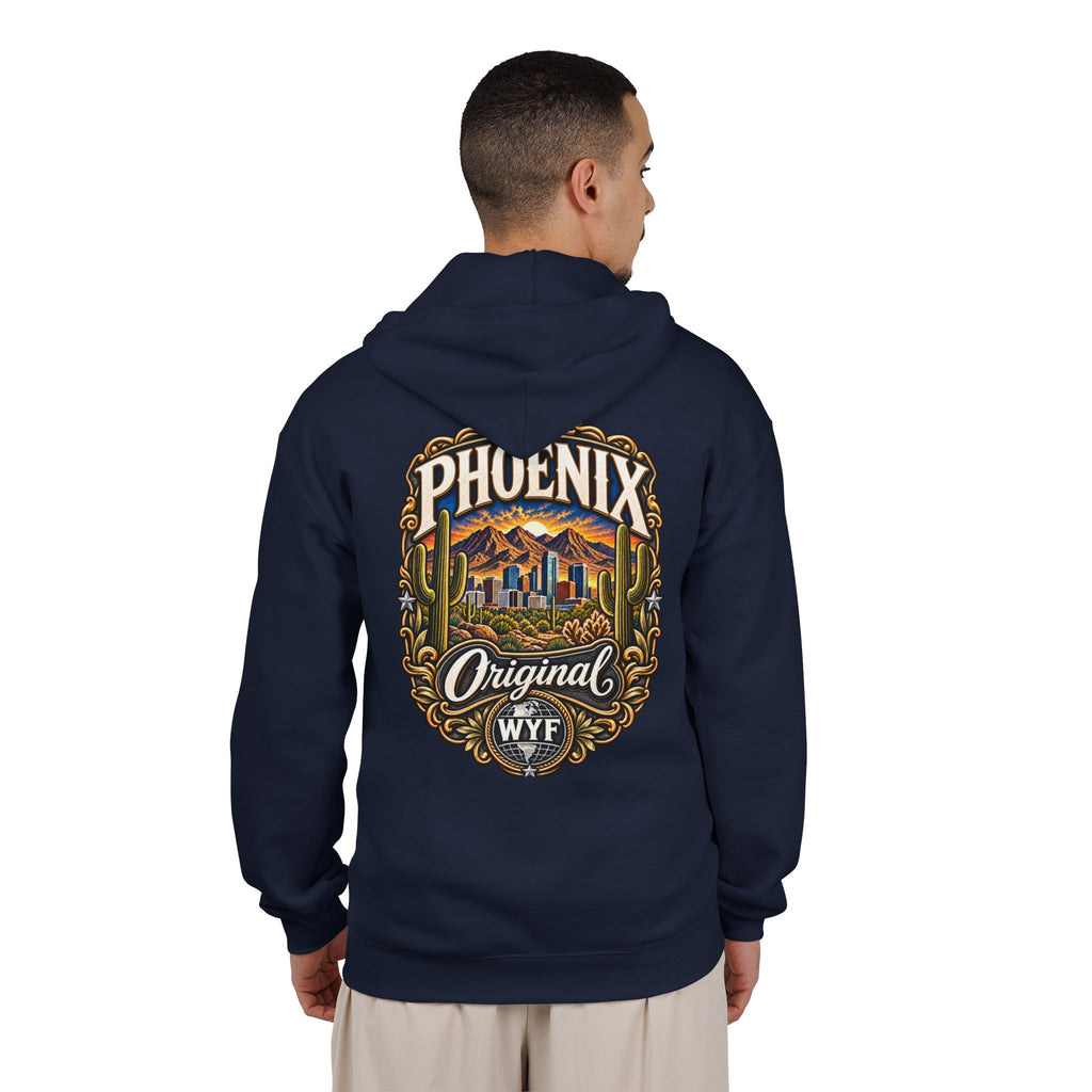WYF Phoenix Full-Zip Hoodie | Phoenix Souvenir & Where You From Streetwear