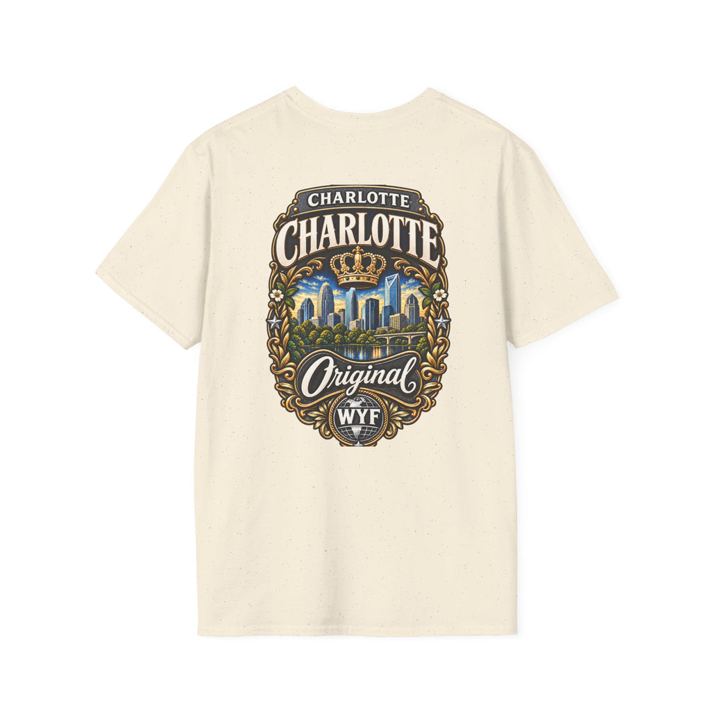 WYF Charlotte T-Shirt | Charlotte Souvenir & Where You From Streetwear