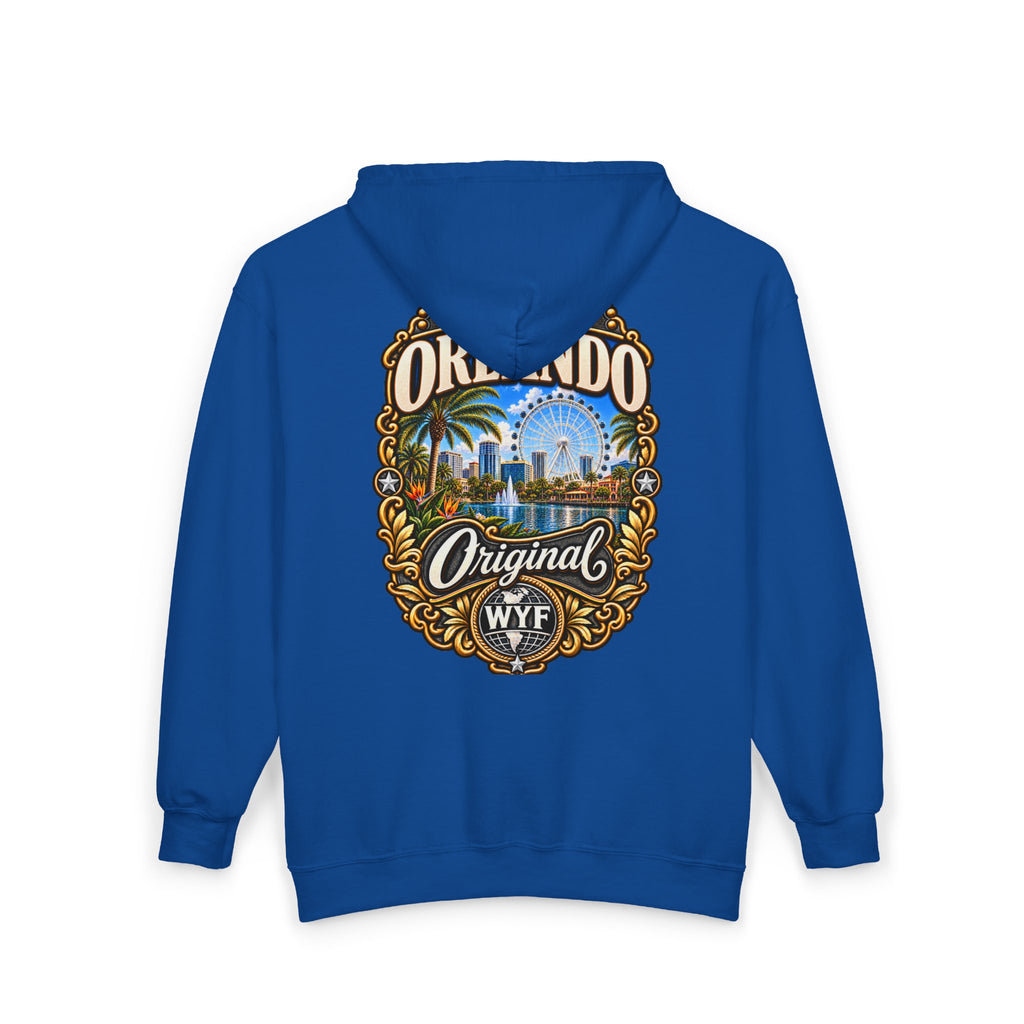 WYF Orlando Full-Zip Hoodie | Orlando Souvenir & Where You From Streetwear