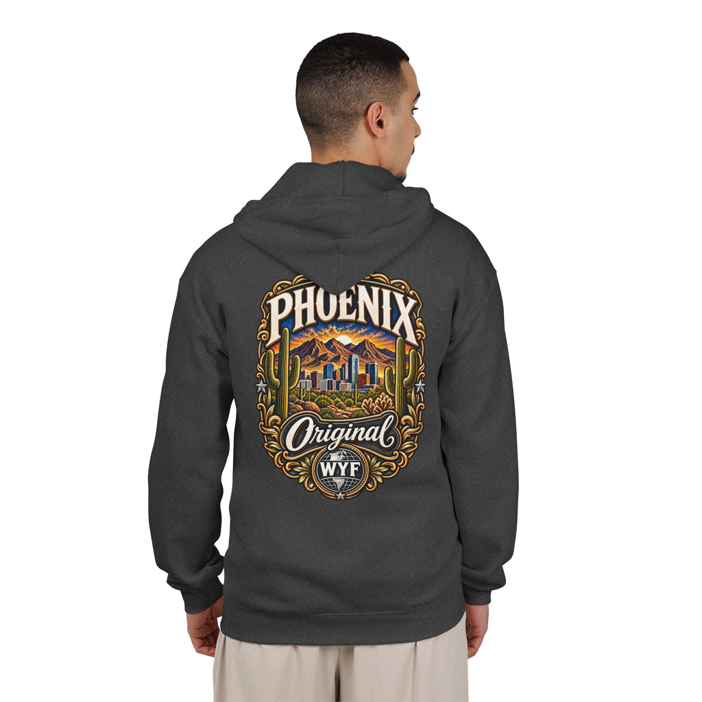 WYF Phoenix Full-Zip Hoodie | Phoenix Souvenir & Where You From Streetwear