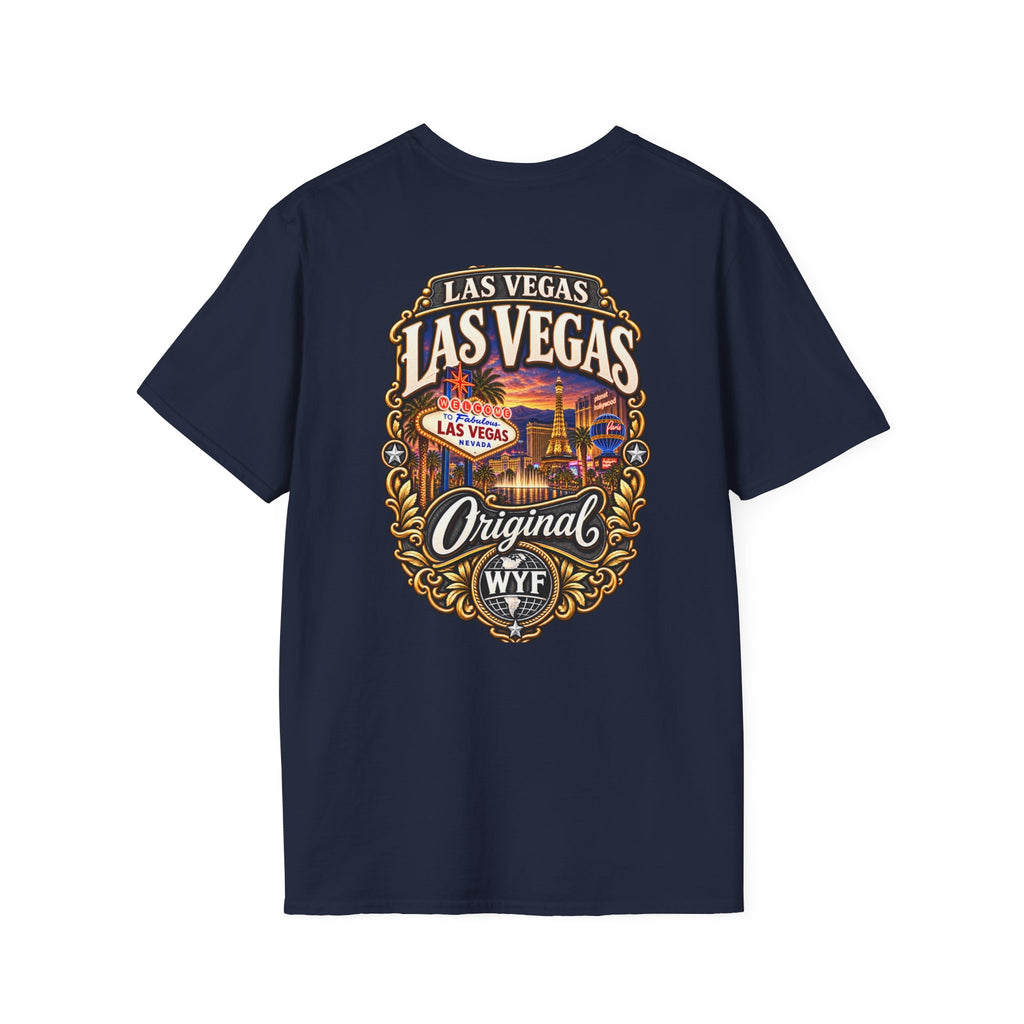 WYF Las Vegas T-Shirt | Las Vegas Souvenir & Where You From Streetwear