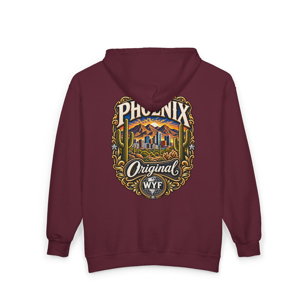 WYF Phoenix Full-Zip Hoodie | Phoenix Souvenir & Where You From Streetwear