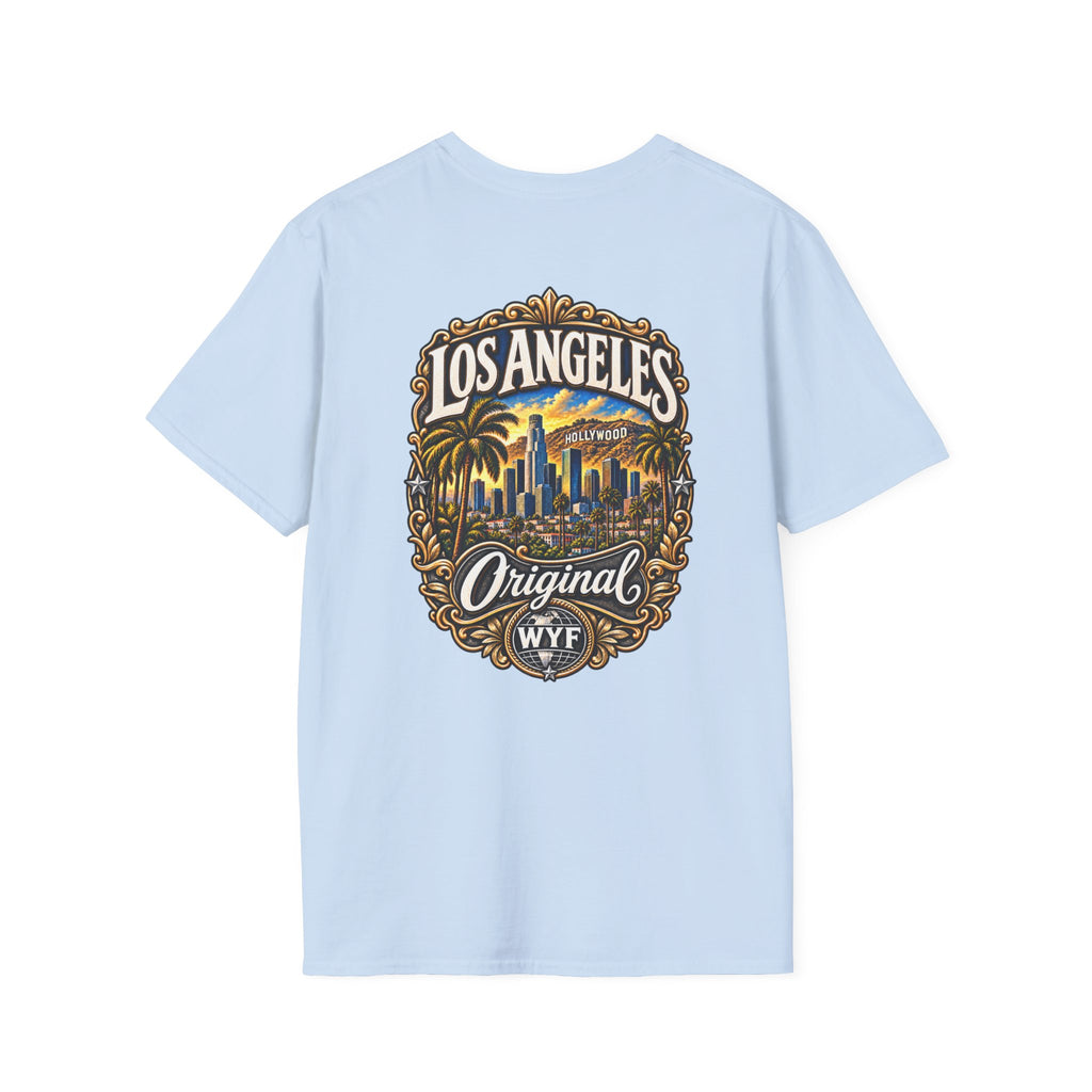 WYF Los Angeles T-Shirt | Los Angeles Souvenir & Where You From Streetwear