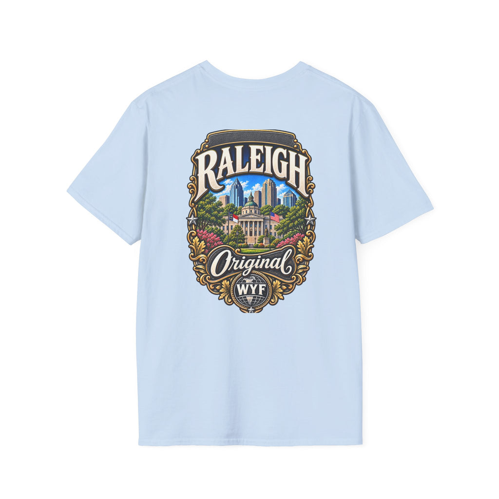 WYF Raleigh T-Shirt | Raleigh Souvenir & Where You From Streetwear