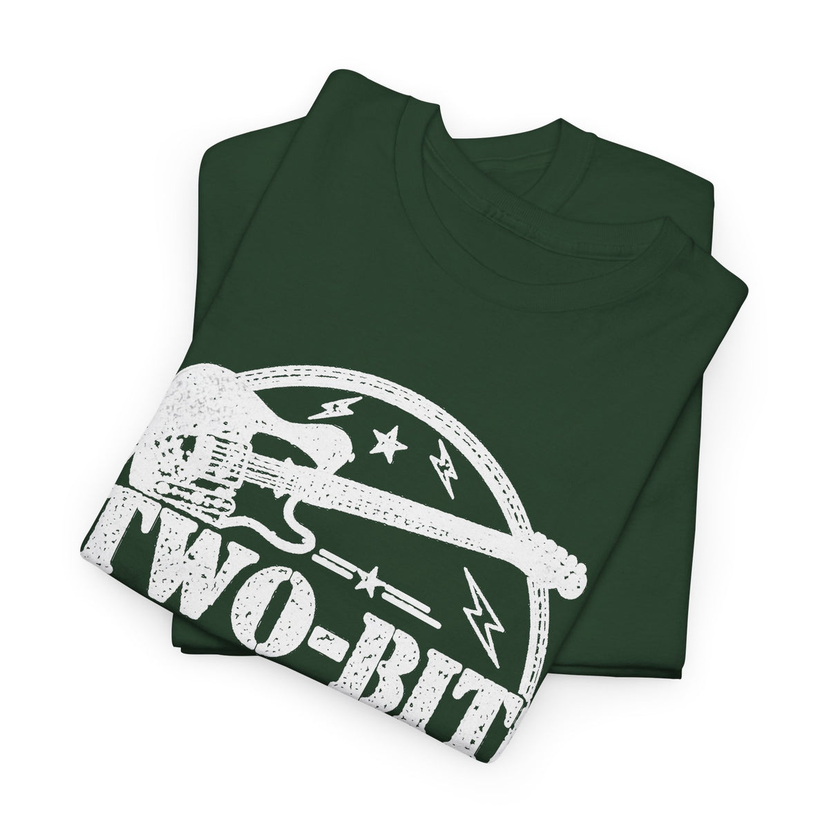 Two-Bit American Rock T-Shirt — Vintage Guitar Band Tee