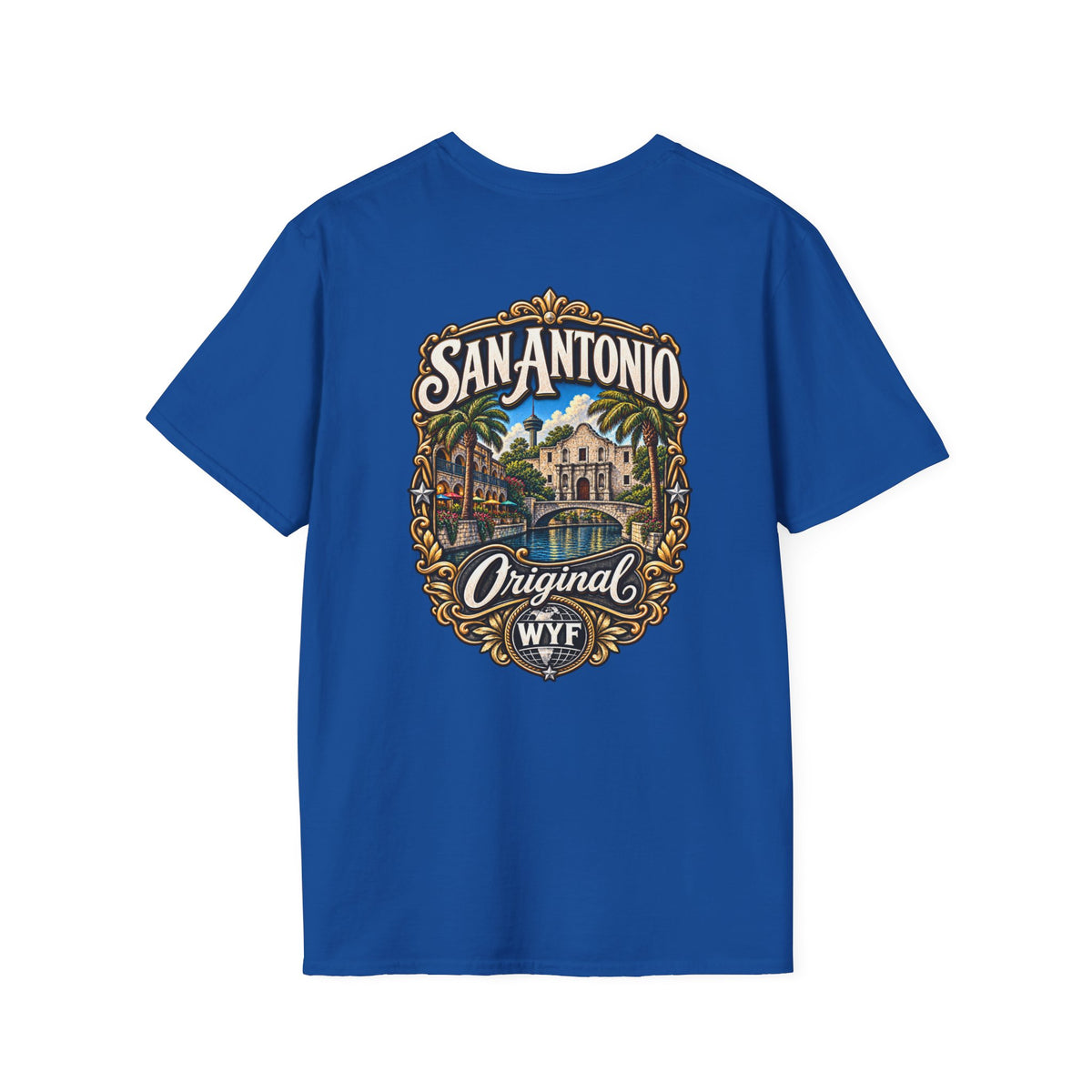 WYF San Antonio T-Shirt | San Antonio Souvenir & Where You From Streetwear