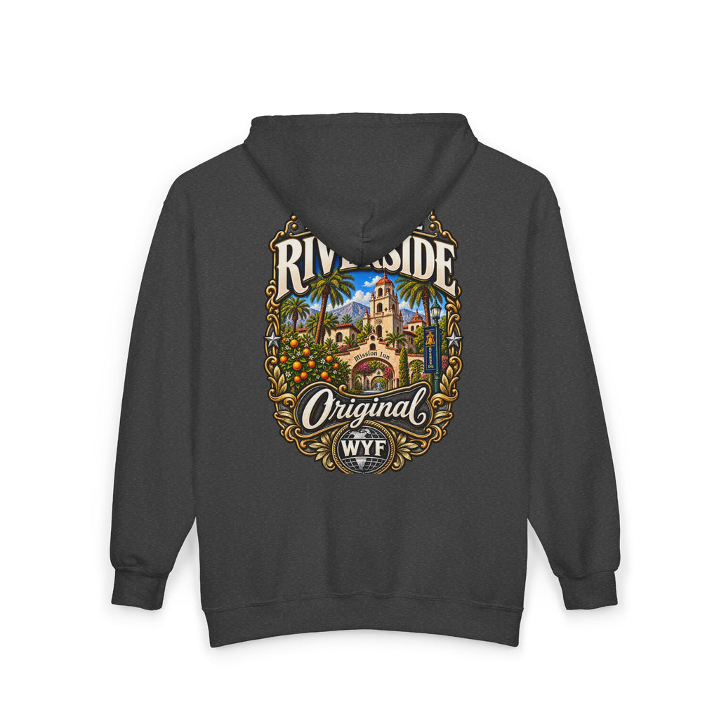 WYF Riverside Full-Zip Hoodie | Riverside Souvenir & Where You From Streetwear