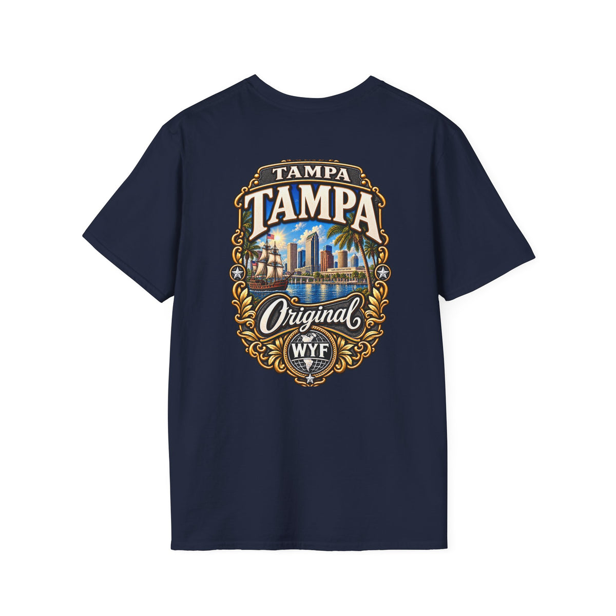 WYF Tampa T-Shirt | Tampa Souvenir & Where You From Streetwear
