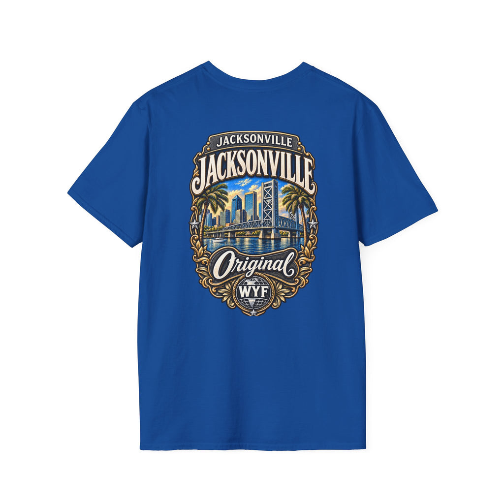 WYF Jacksonville T-Shirt | Jacksonville Souvenir & Where You From Streetwear
