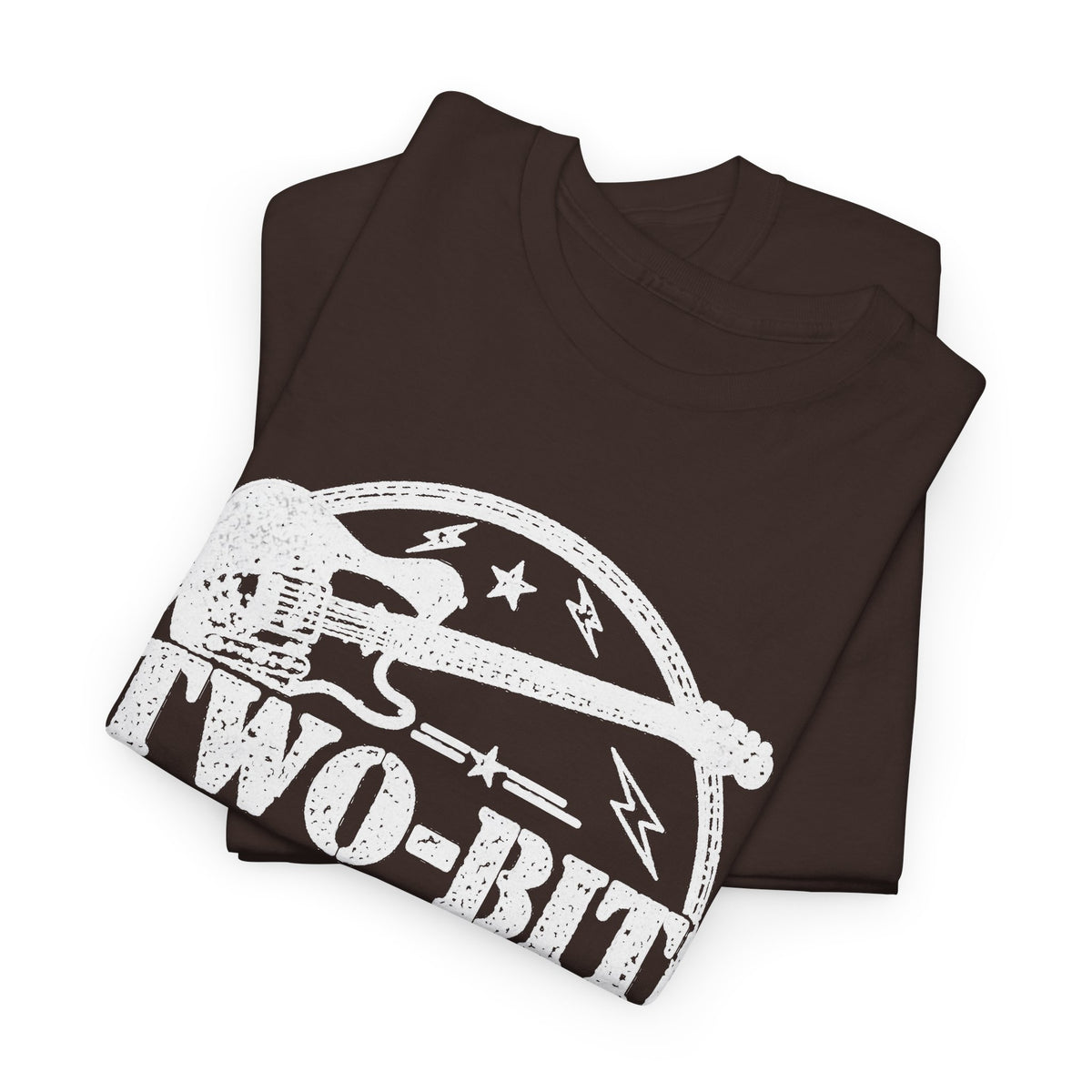 Two-Bit American Rock T-Shirt — Vintage Guitar Band Tee