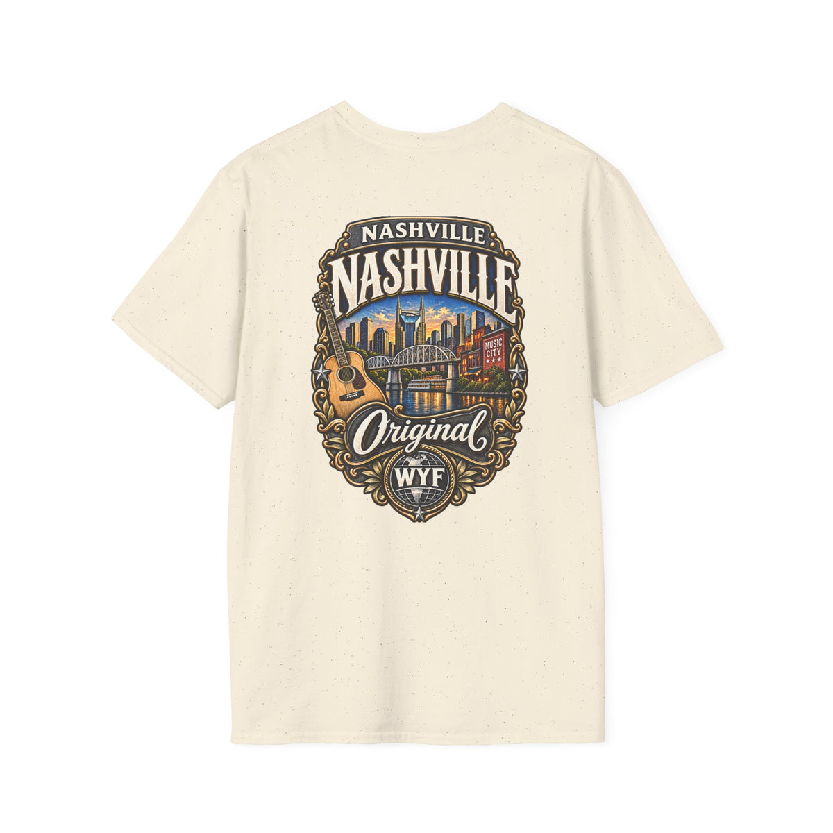 WYF Nashville T-Shirt | Nashville Souvenir & Where You From Streetwear