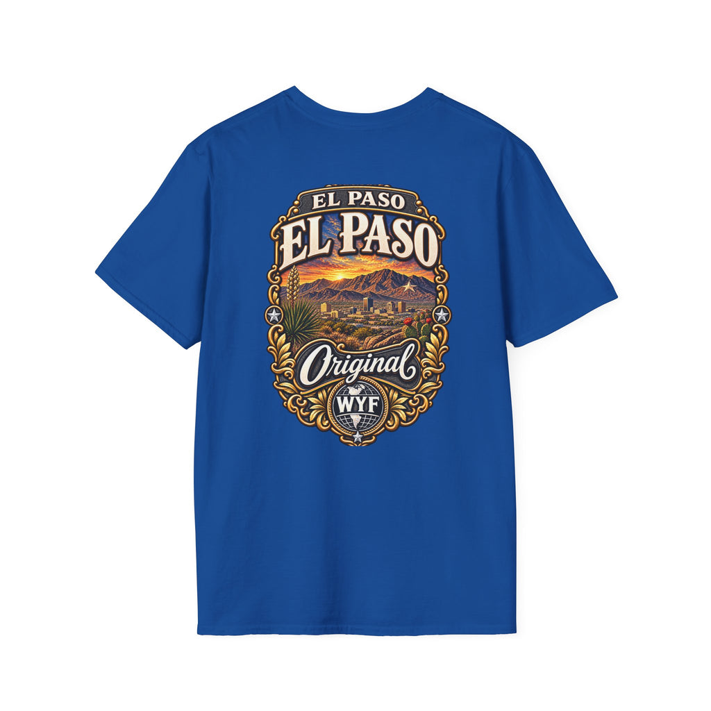 WYF El Paso T-Shirt | El Paso Souvenir & Where You From Streetwear