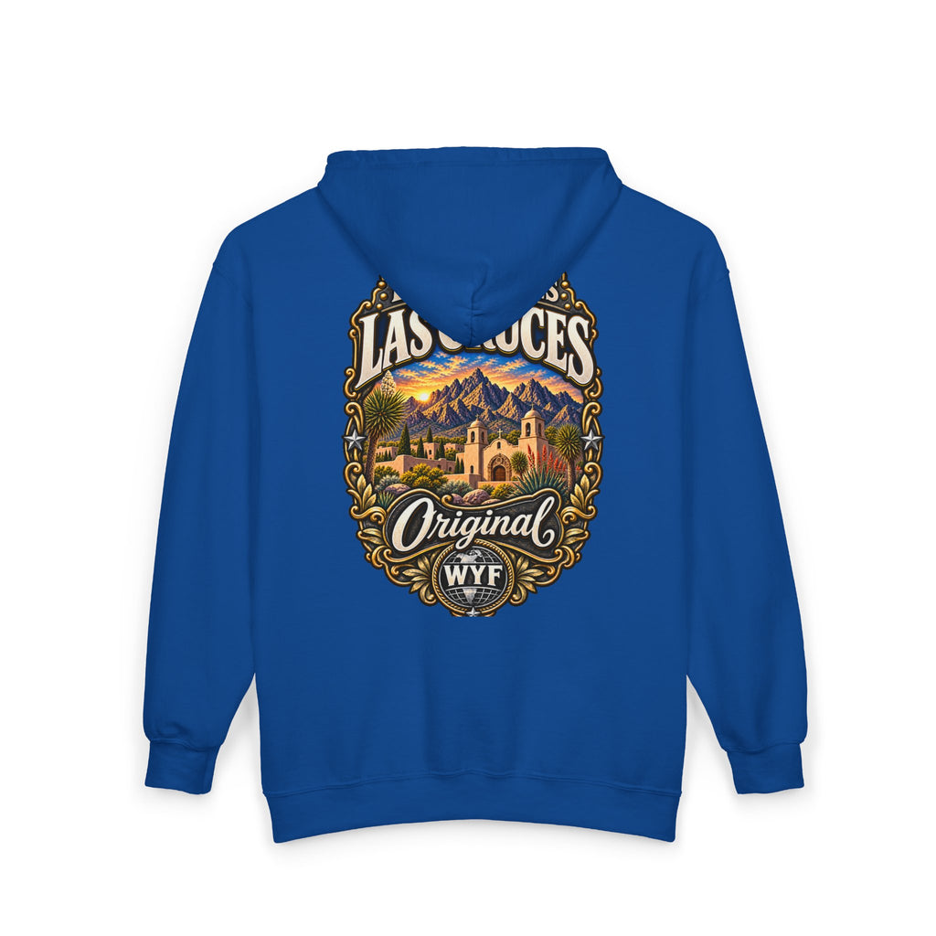 WYF Las Cruces Full-Zip Hoodie | Las Cruces Souvenir & Where You From Streetwear