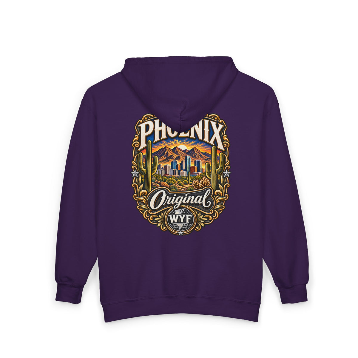 WYF Phoenix Full-Zip Hoodie | Phoenix Souvenir & Where You From Streetwear