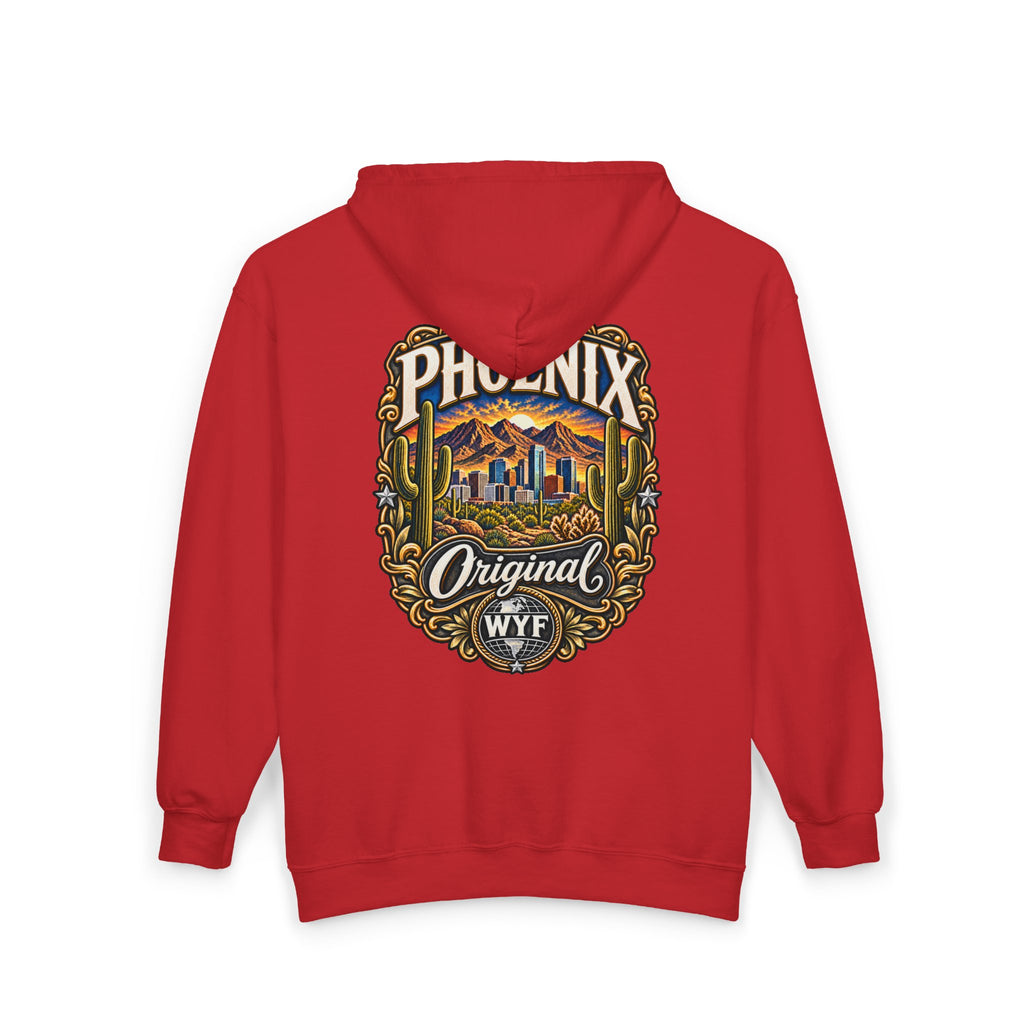 WYF Phoenix Full-Zip Hoodie | Phoenix Souvenir & Where You From Streetwear