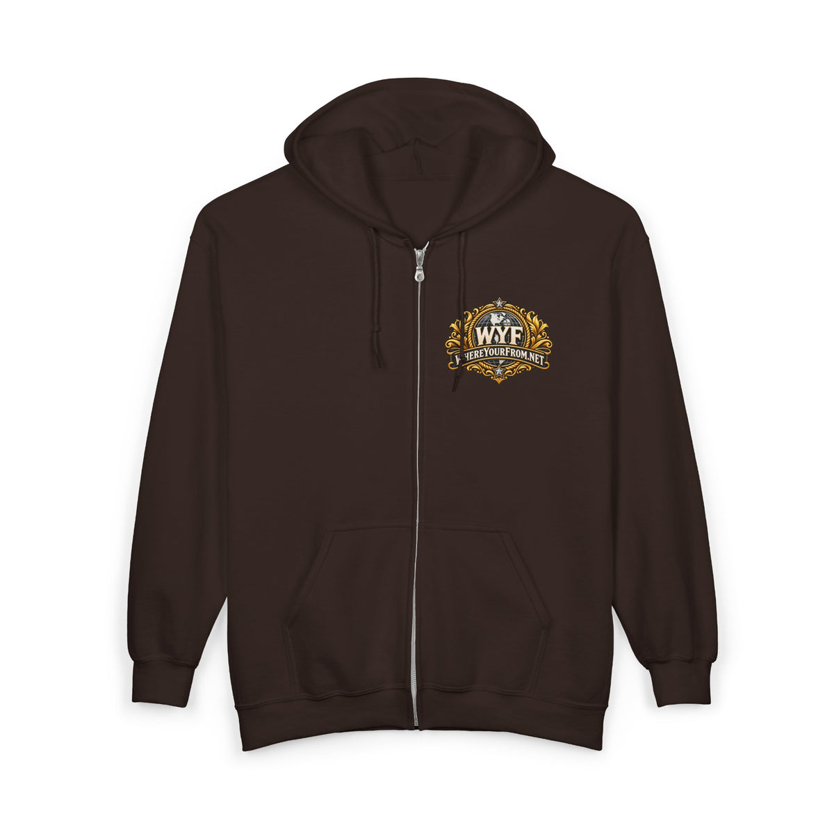 WYF Phoenix Full-Zip Hoodie | Phoenix Souvenir & Where You From Streetwear