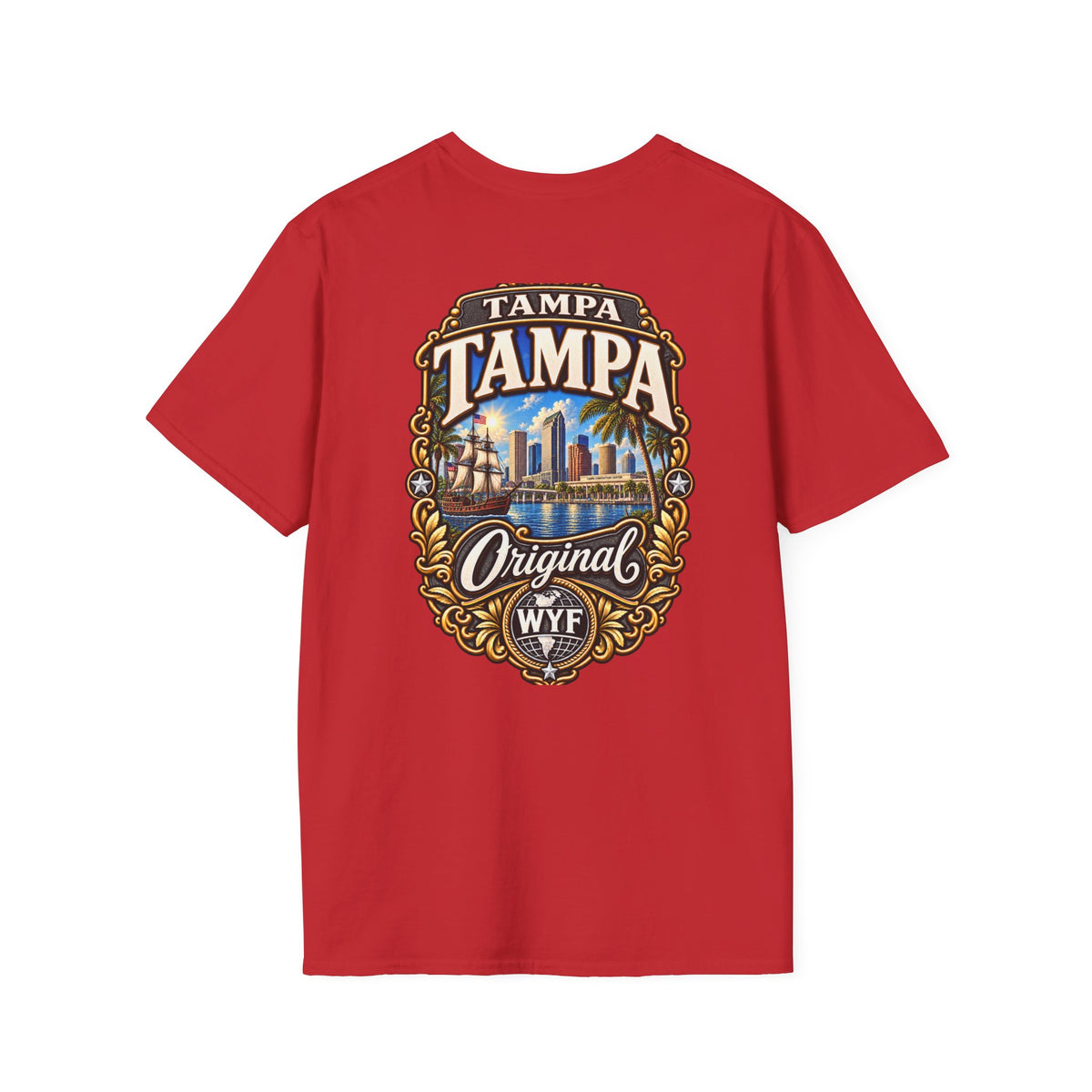 WYF Tampa T-Shirt | Tampa Souvenir & Where You From Streetwear