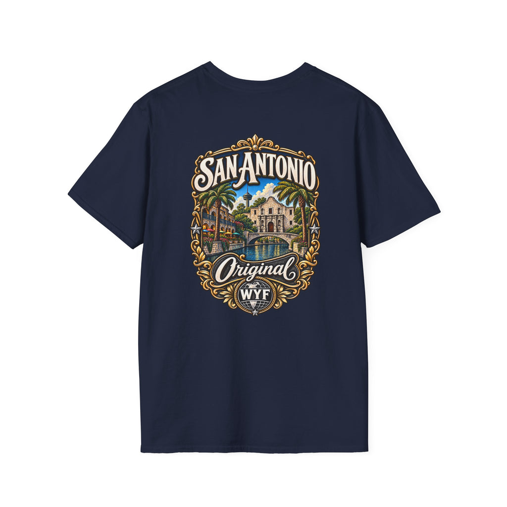 WYF San Antonio T-Shirt | San Antonio Souvenir & Where You From Streetwear