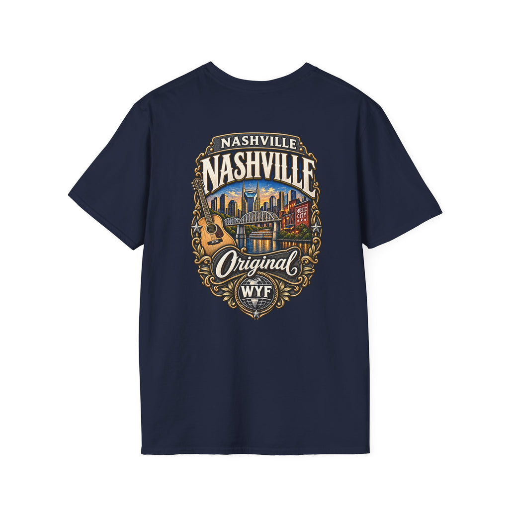 WYF Nashville T-Shirt | Nashville Souvenir & Where You From Streetwear